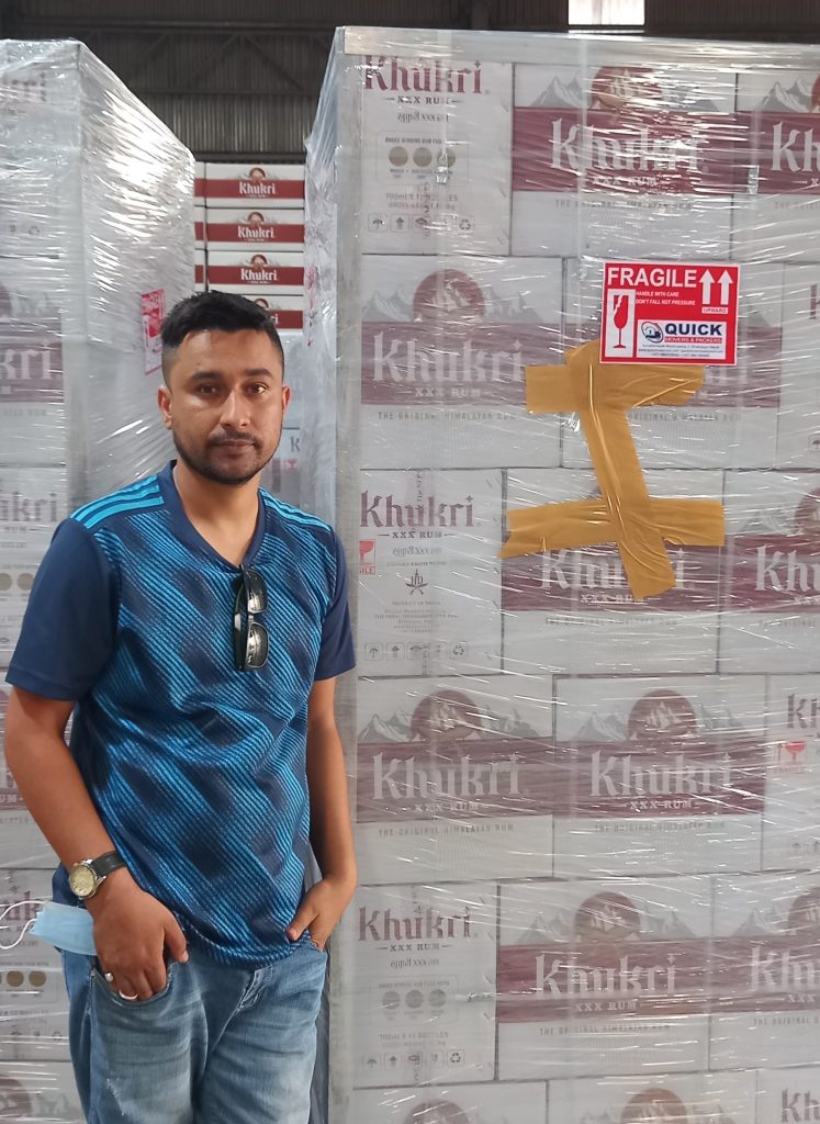 Professional moving team